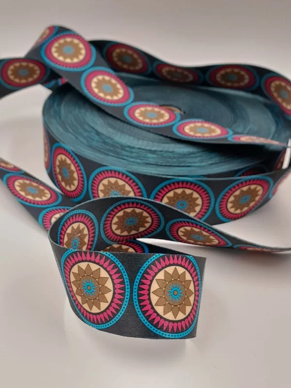 ALÇA ESTAMPADA MANDALA PRETA - Imagen 2