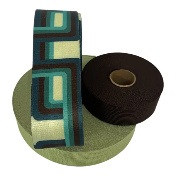 Alça Estampada Jade (4,5 METROS) + Viés Boneon (6 METROS)